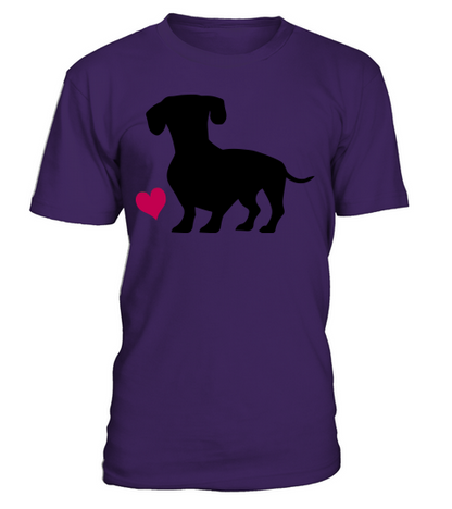 Dachshund T-Shirt Unisex - Purple