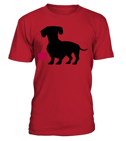 Dachshund T-Shirt Unisex - Red