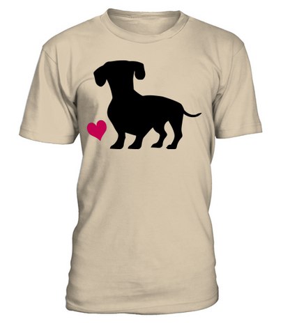 Dachshund T-Shirt Unisex - Sand
