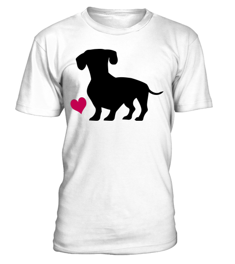Dachshund T-Shirt Unisex - White