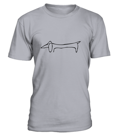 Dachshund T-Shirt - Sport Grey