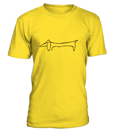 Dachshund T-Shirt - Yellow