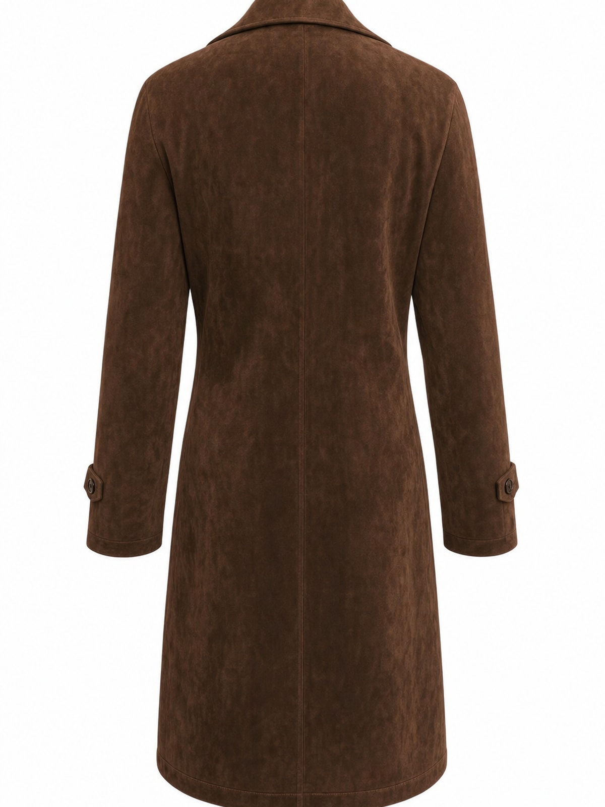 Elegant Longline Structured Coat Flattering Tailored Fit - 4