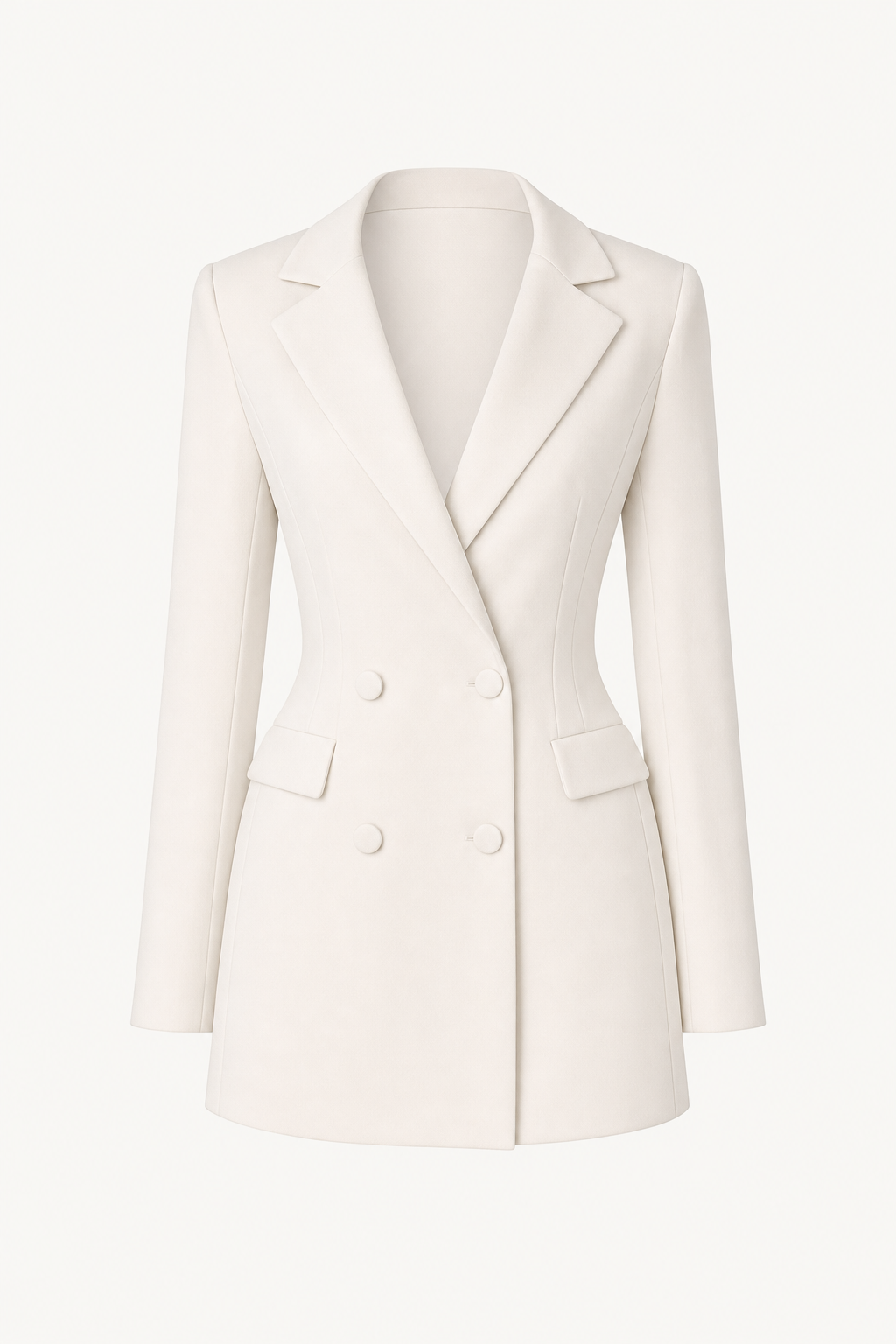 Belted Double-Breasted Blazer Mini Dress