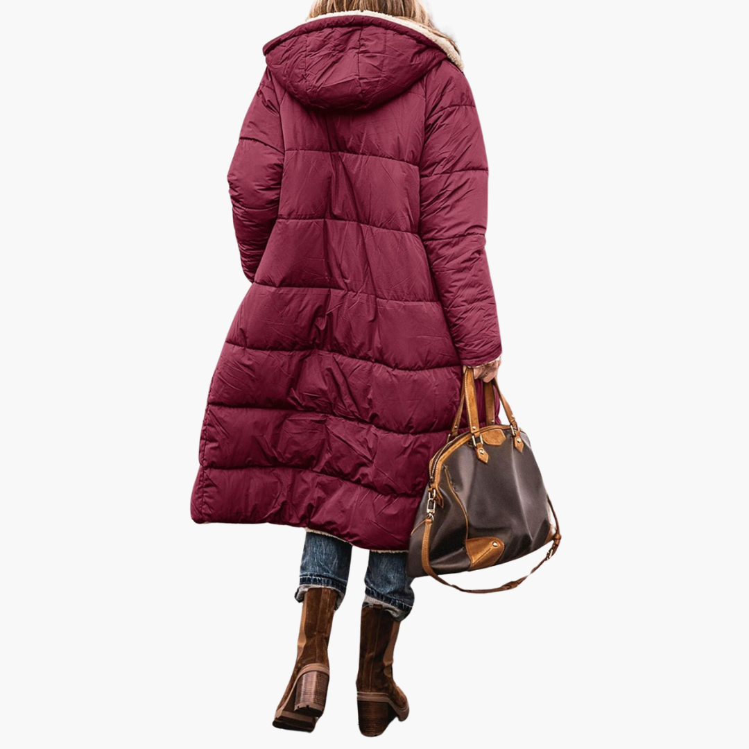 Long reversible tailored coat - view 11