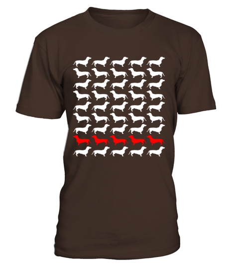 Dog Dachshund T-Shirt - Dark Chocolate