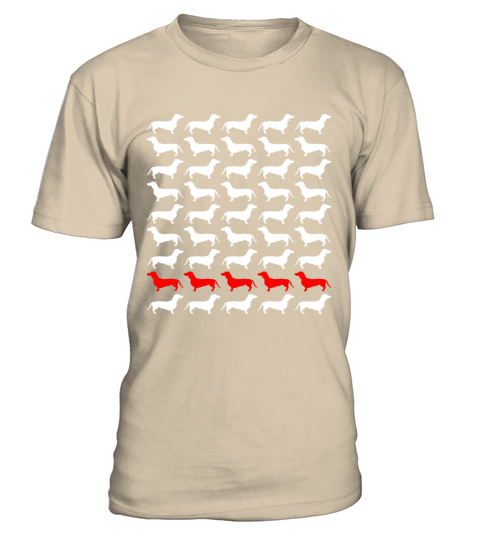 Dog Dachshund T-Shirt - Sand