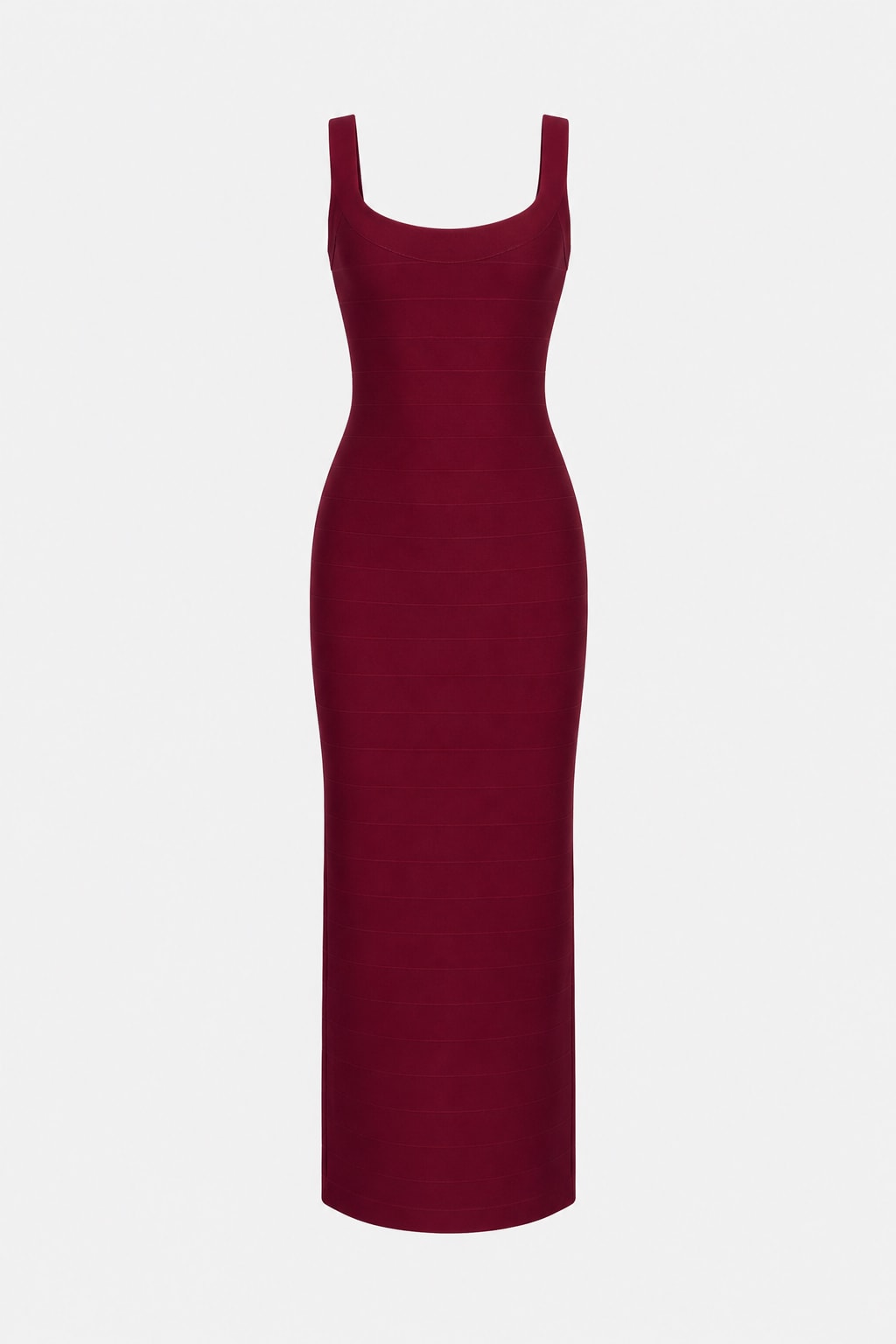 Viscose Blend Bandage Maxi Dress - Sculpting Silhouette - 1