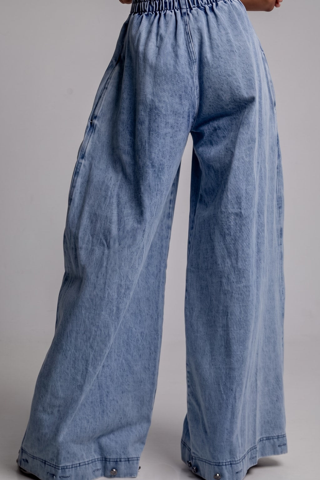 Denim High-Waist Vintage Loose Jeans - 6