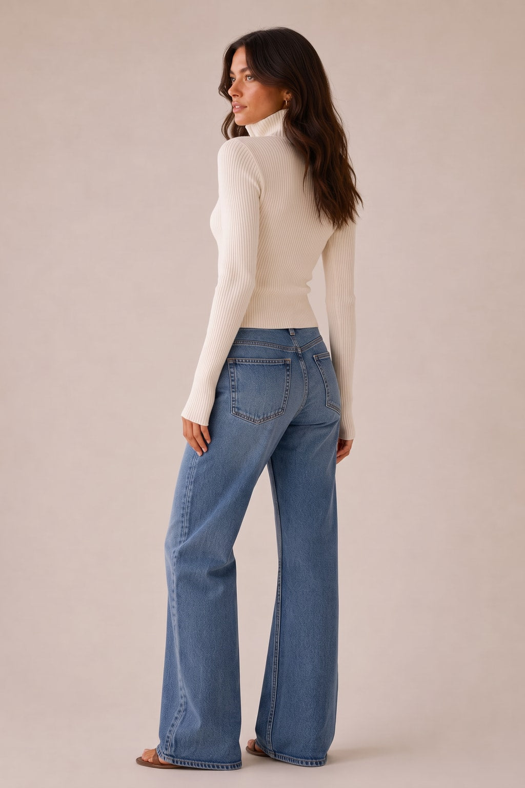 Ribbed Knit Double Zip Cardigan - 3