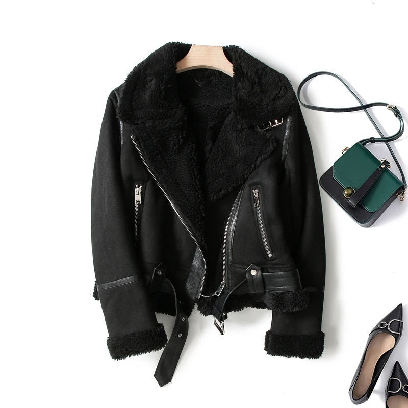 Thermal-lined aviator bomber jacket - view 5