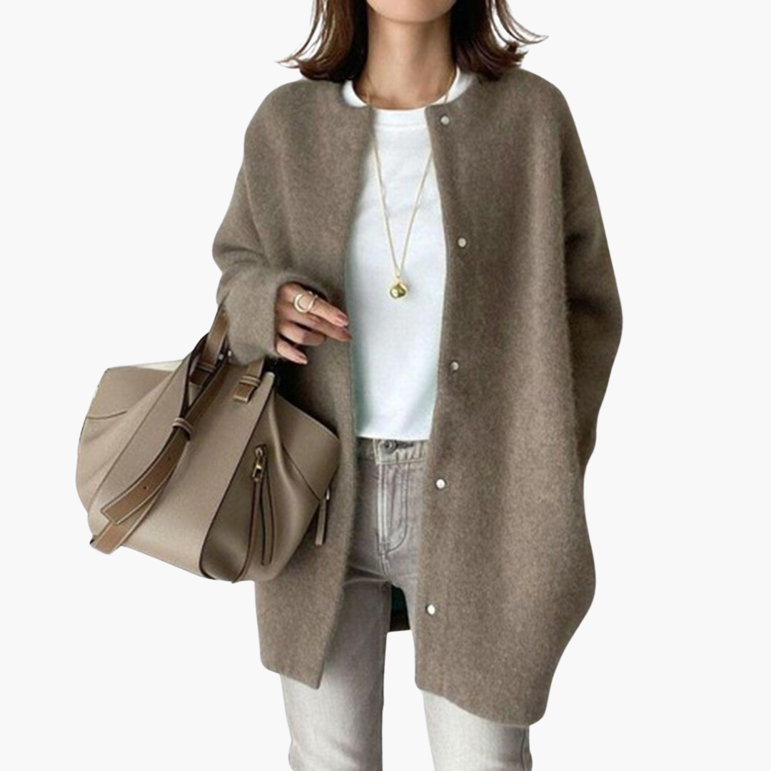Insulated Shawl Collar Winter Coat - view 6