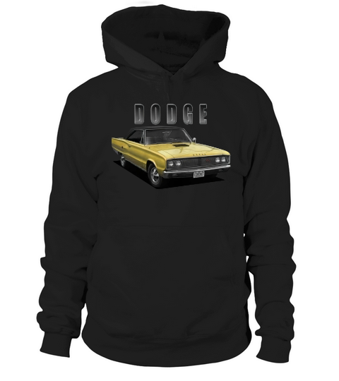 1967 Dodge Coronet RT Yellow Hoodie Unisex