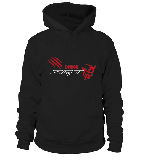 DODGE SRT DEMON T SHIRT, Hell cat shirt, Scratch Red V1 Hoodie Unisex