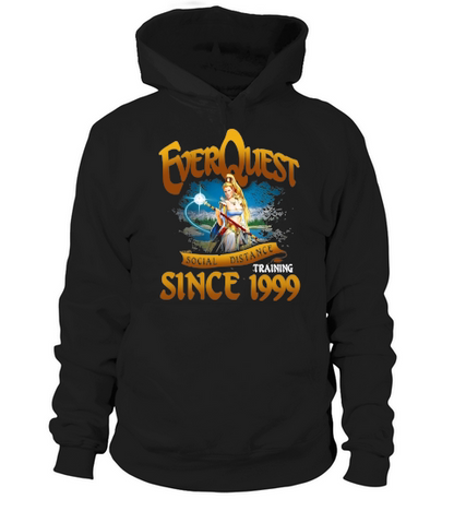 Everquest Social Distancing Training Since 1999 Hoodie Unisex