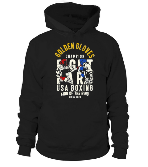 Golden Gloves USA Boxing Hoodie Unisex