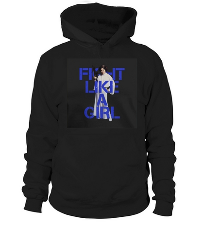 Princess Leia - Fight Like A Girl Hoodie Unisex