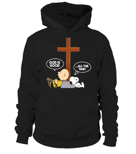 Snoopy god is good all the time Hoodie Unisex