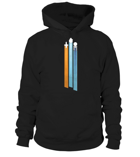 Space Racing Stripes T-Shirt Hoodie Unisex