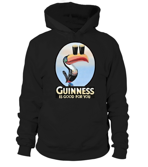 VINTAGE GUINNESS TOUCAN Hoodie Unisex