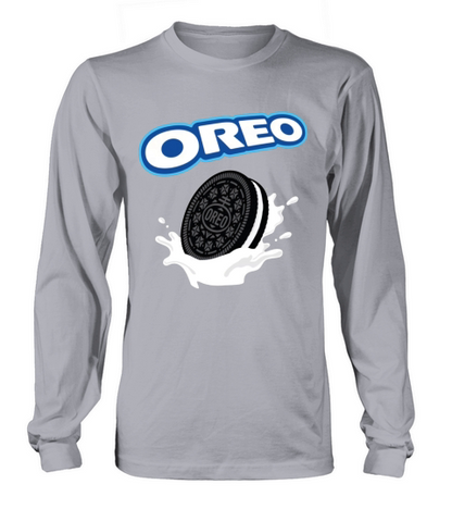 Oreo Logo with dunk Long sleeved Unisex