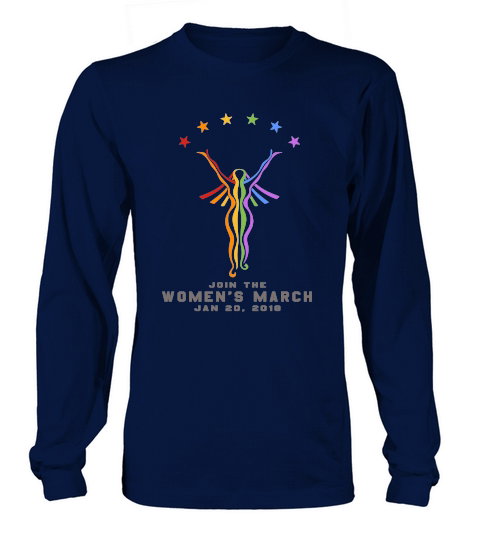 Womens march 2018 Long sleeved Unisex