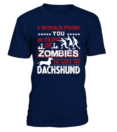 Save My Dachshund Shirt T-Shirt - Navy
