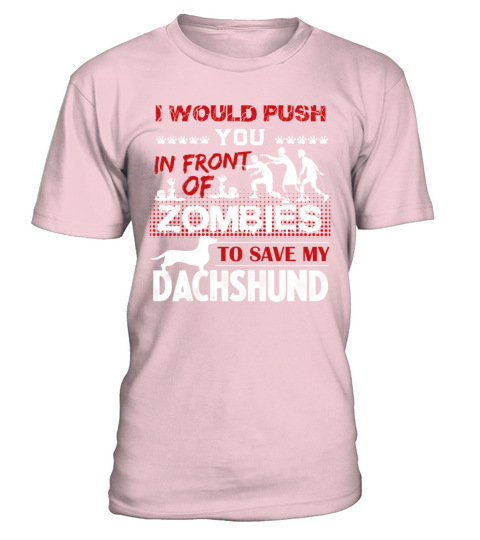 Save My Dachshund Shirt T-Shirt - Pale Pink