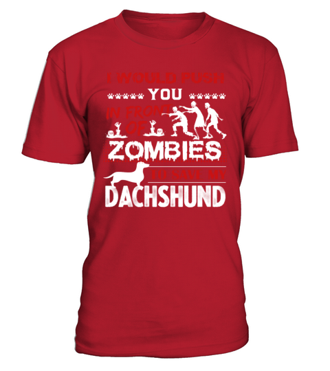 Save My Dachshund Shirt T-Shirt - Red