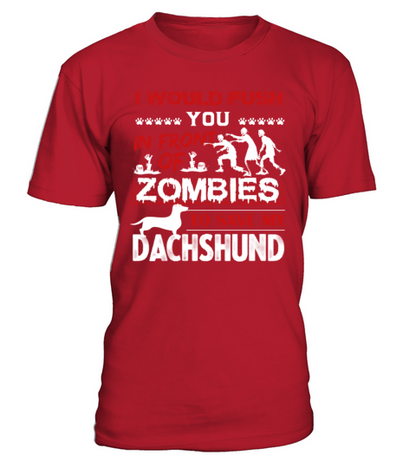 Save My Dachshund Shirt T-Shirt - Red