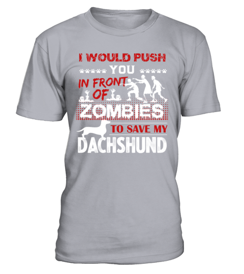 Save My Dachshund Shirt T-Shirt - Sport Grey