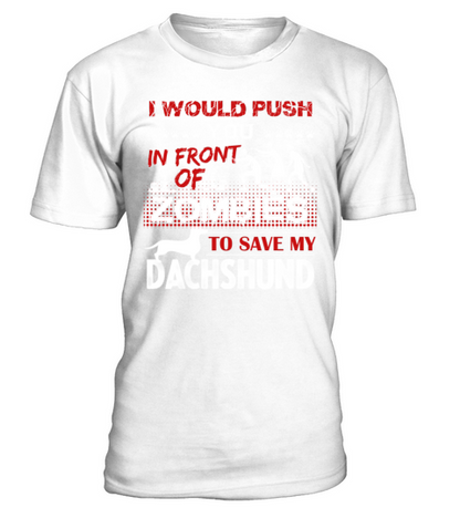 Save My Dachshund Shirt T-Shirt - White