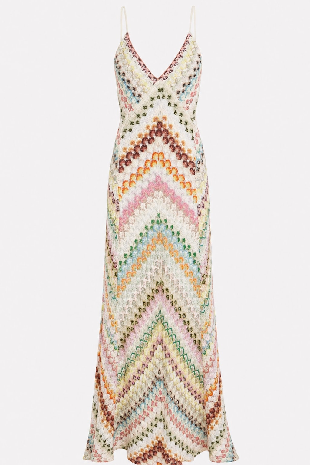 Dreamy Floral Linen Blend Sweetheart Neck Maxi Dress - 1