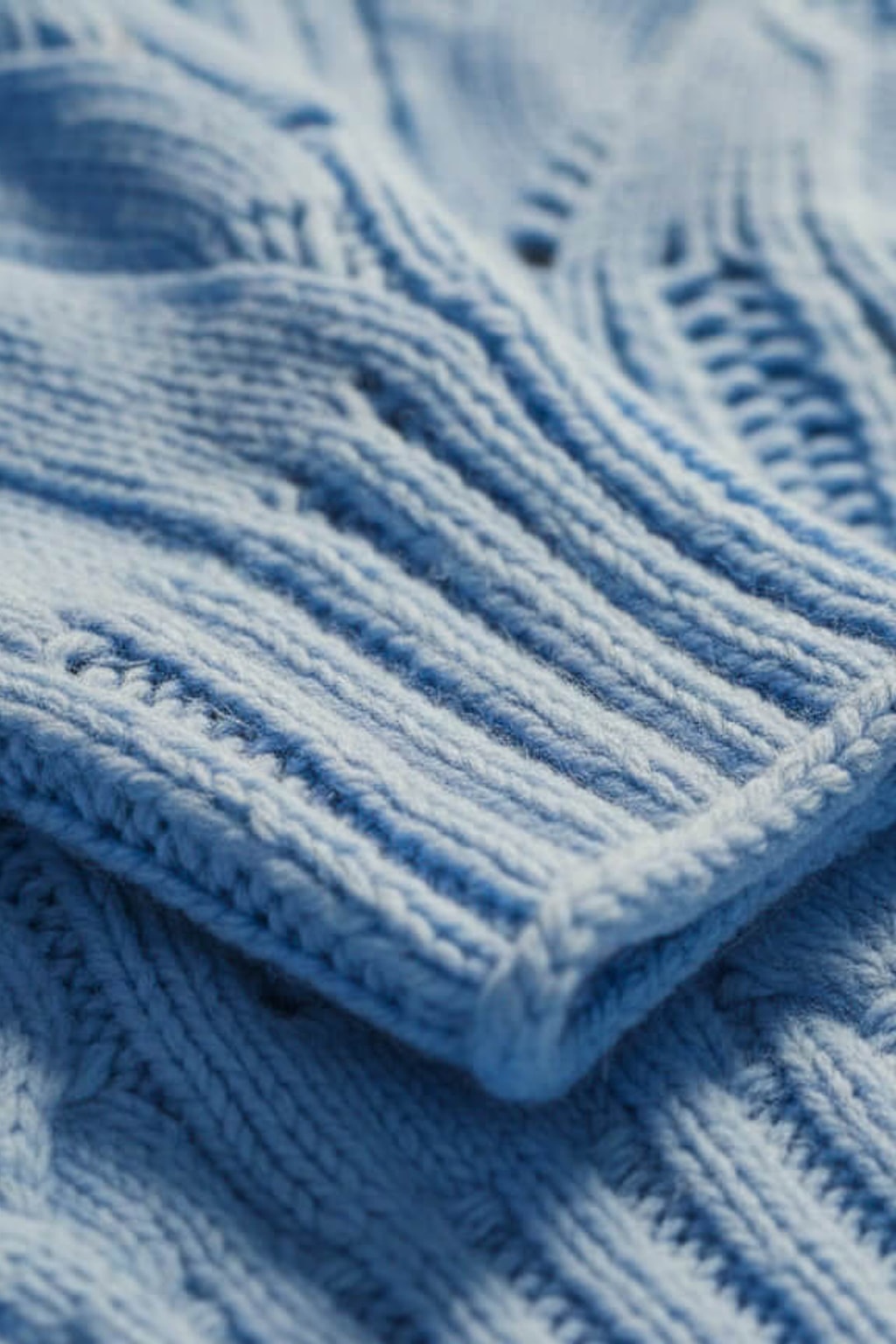 Cozy Merino Wool Blend Patterned Knit Sweater - 12