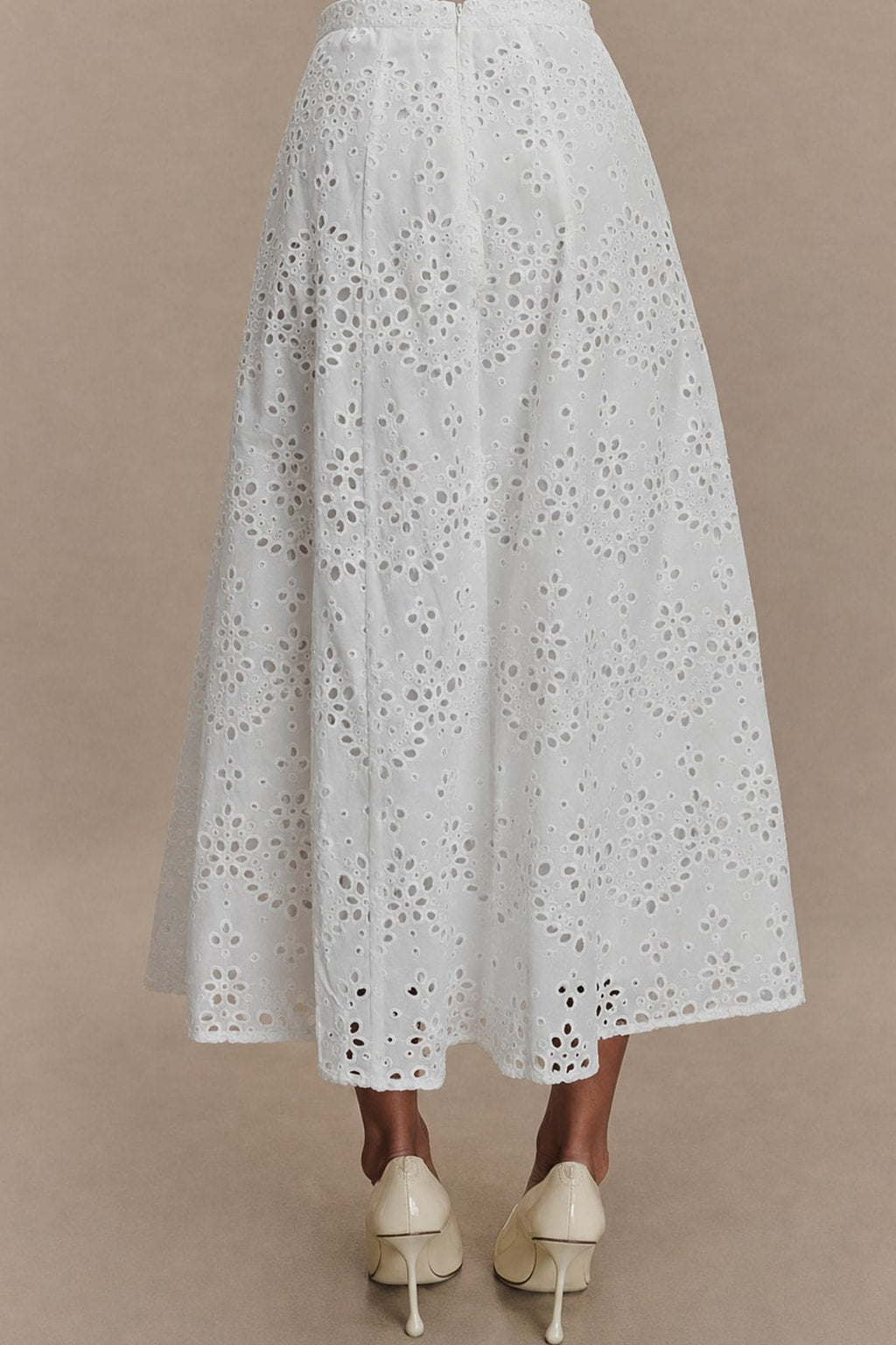 Elegant Lace V-Neck Two Piece Set Midi Dress - 4
