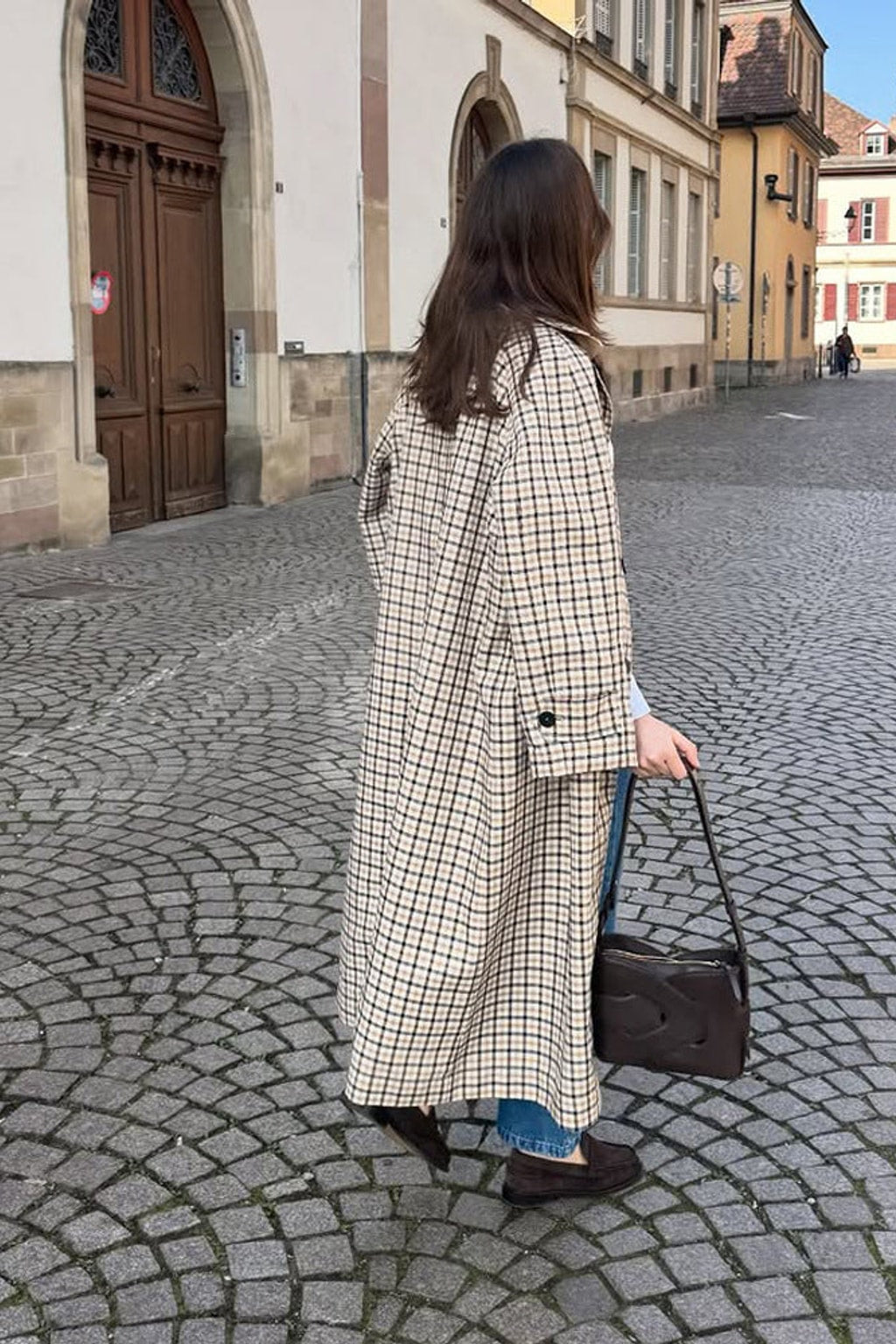 Polyester Trench Coat Open Front Lapel - 7