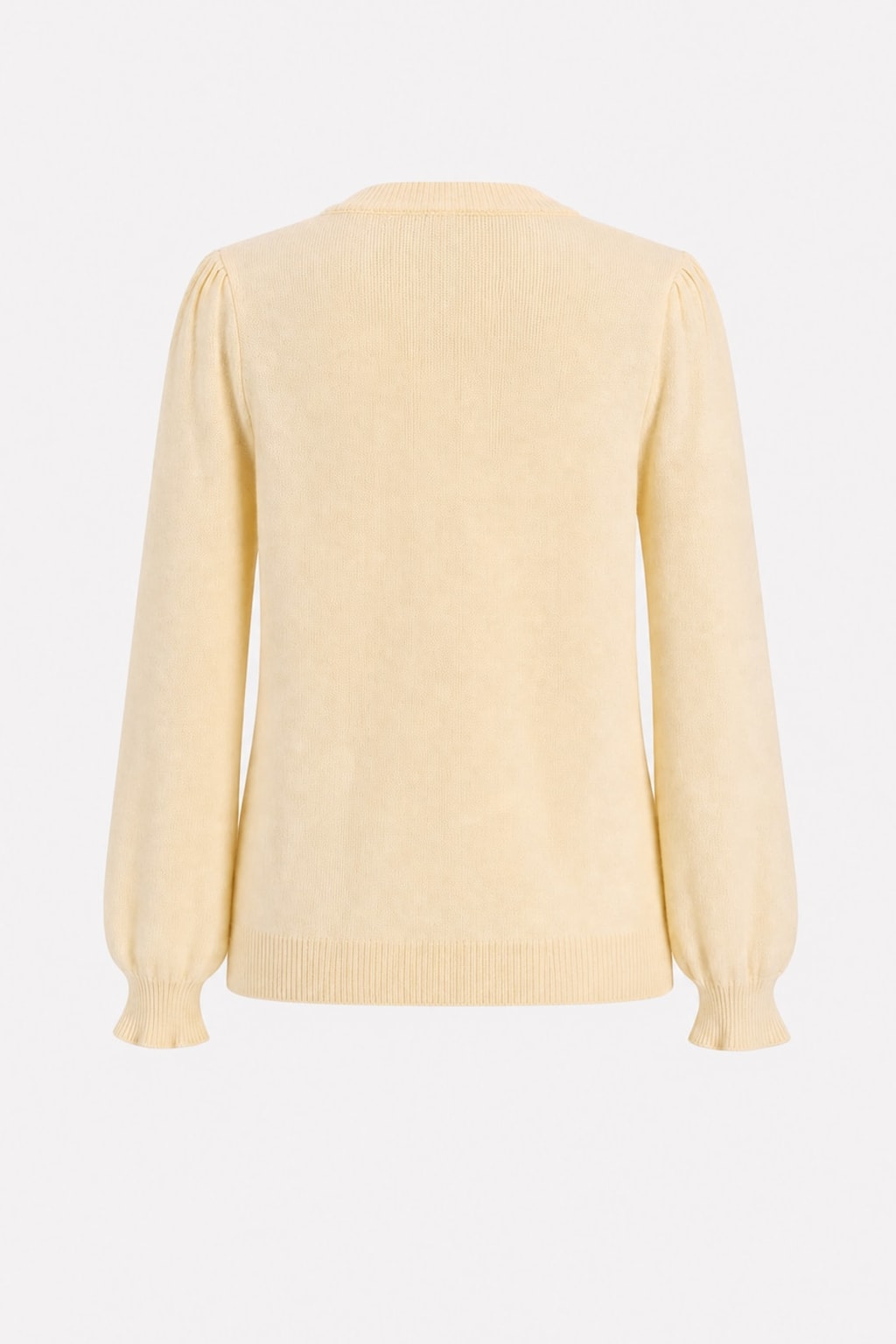 Apricot Textured Knit Cardigan - 5