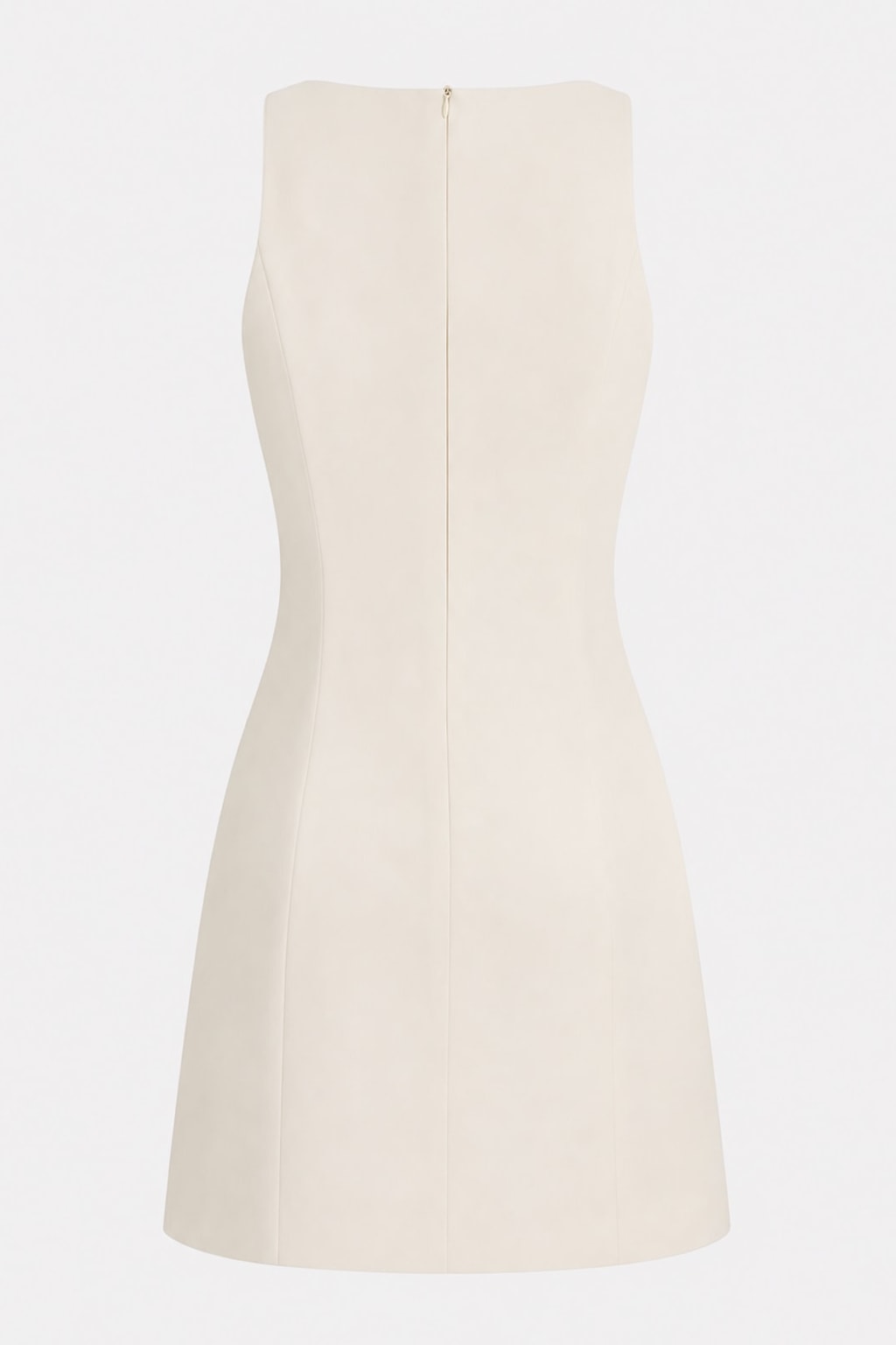 Twill Floral Print Mini Dress With Square Neck - 6