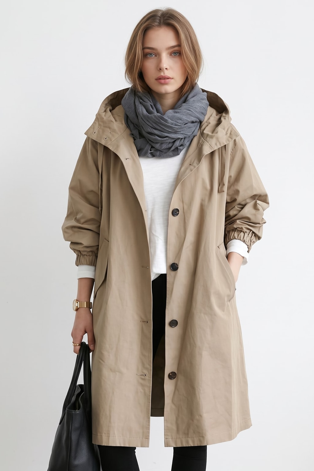 Women's Lightweight Hooded Jacket Breathable Everyday Layer - 8