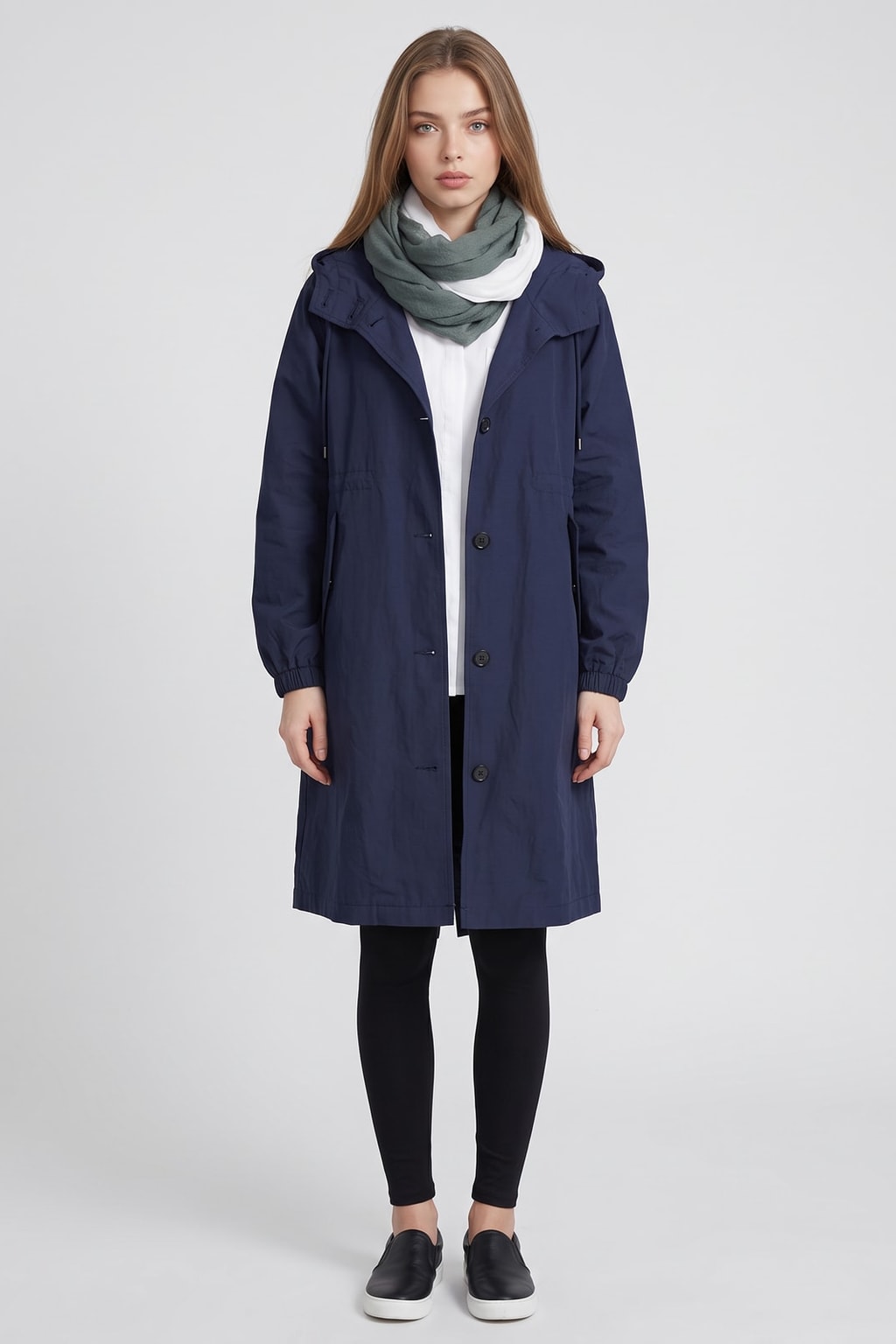 Women's Lightweight Hooded Jacket Breathable Everyday Layer - 9