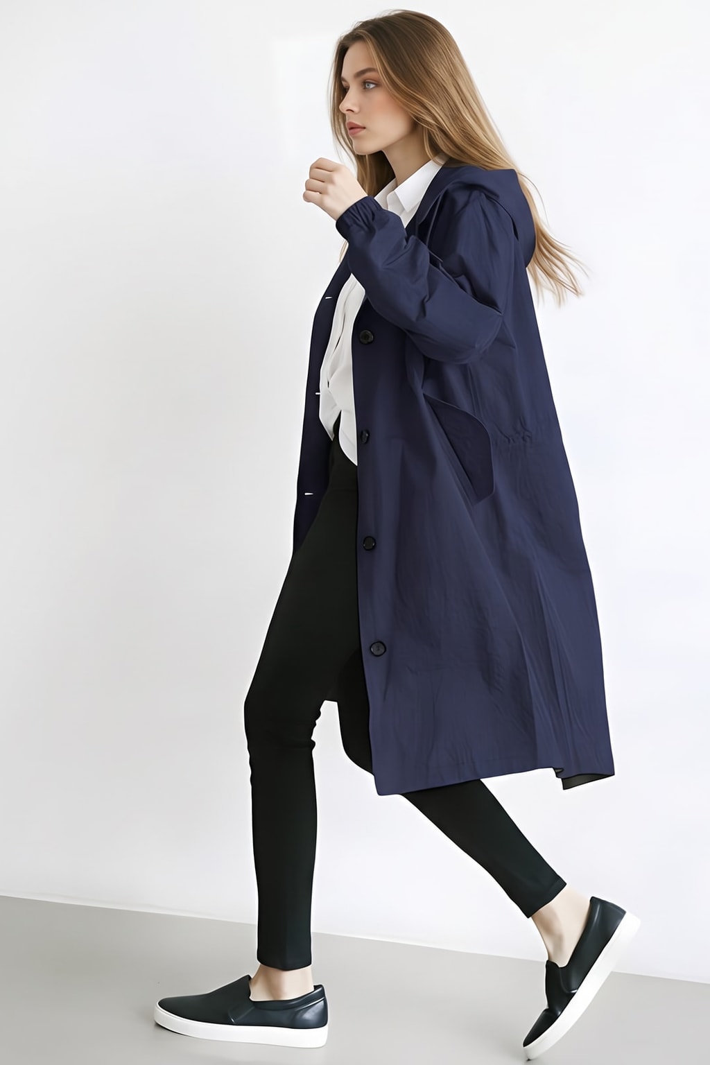 Women's Lightweight Hooded Jacket Breathable Everyday Layer - 10