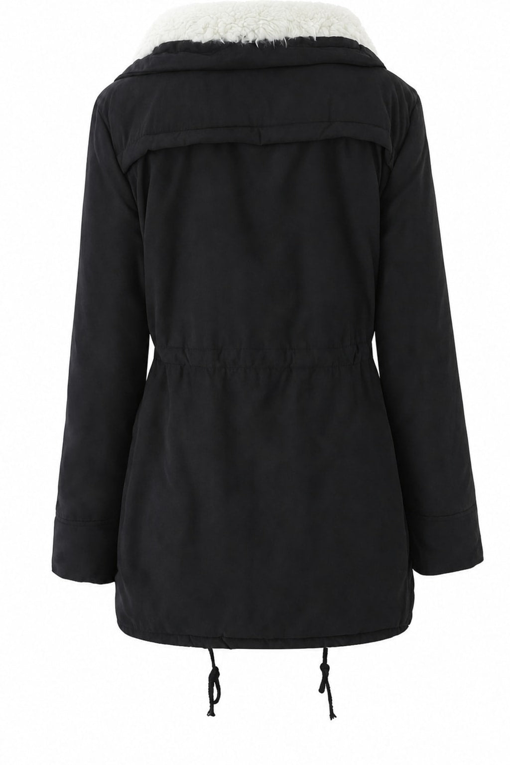 Cozy Fleece Lined Hooded Winter Parka - 7