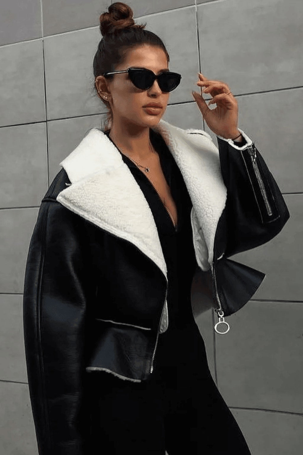 Lambswool Tailored Lapel Jacket - 2