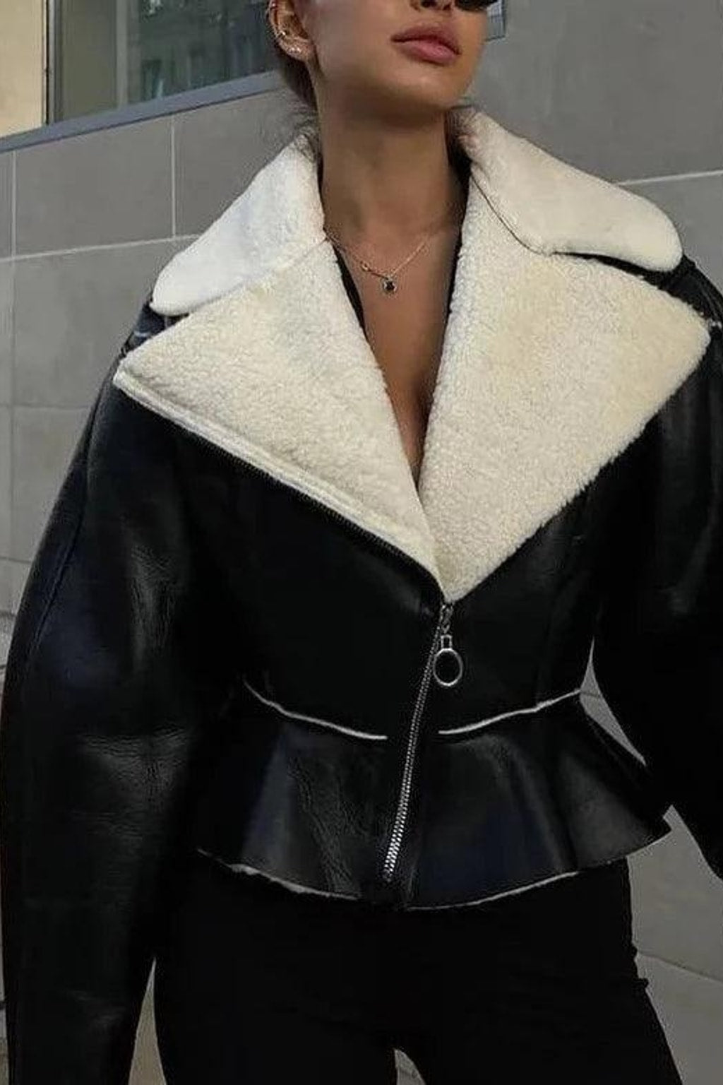 Lambswool Tailored Lapel Jacket - 3