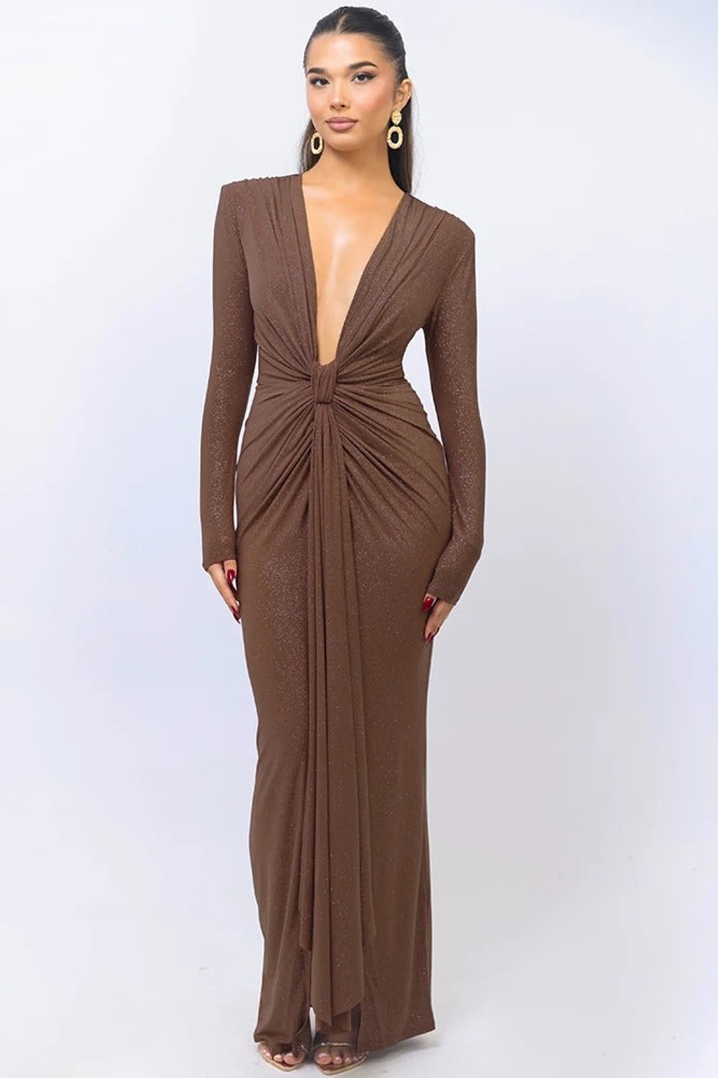 Midi Party Dress with Strapless Sweetheart Neckline - 5