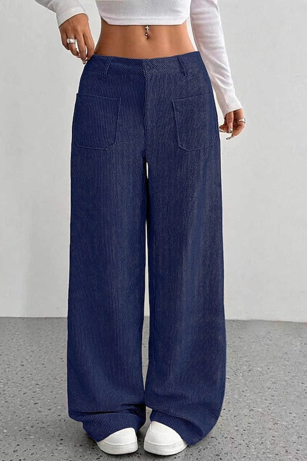 Wide-Leg Pants With High Waist - 6