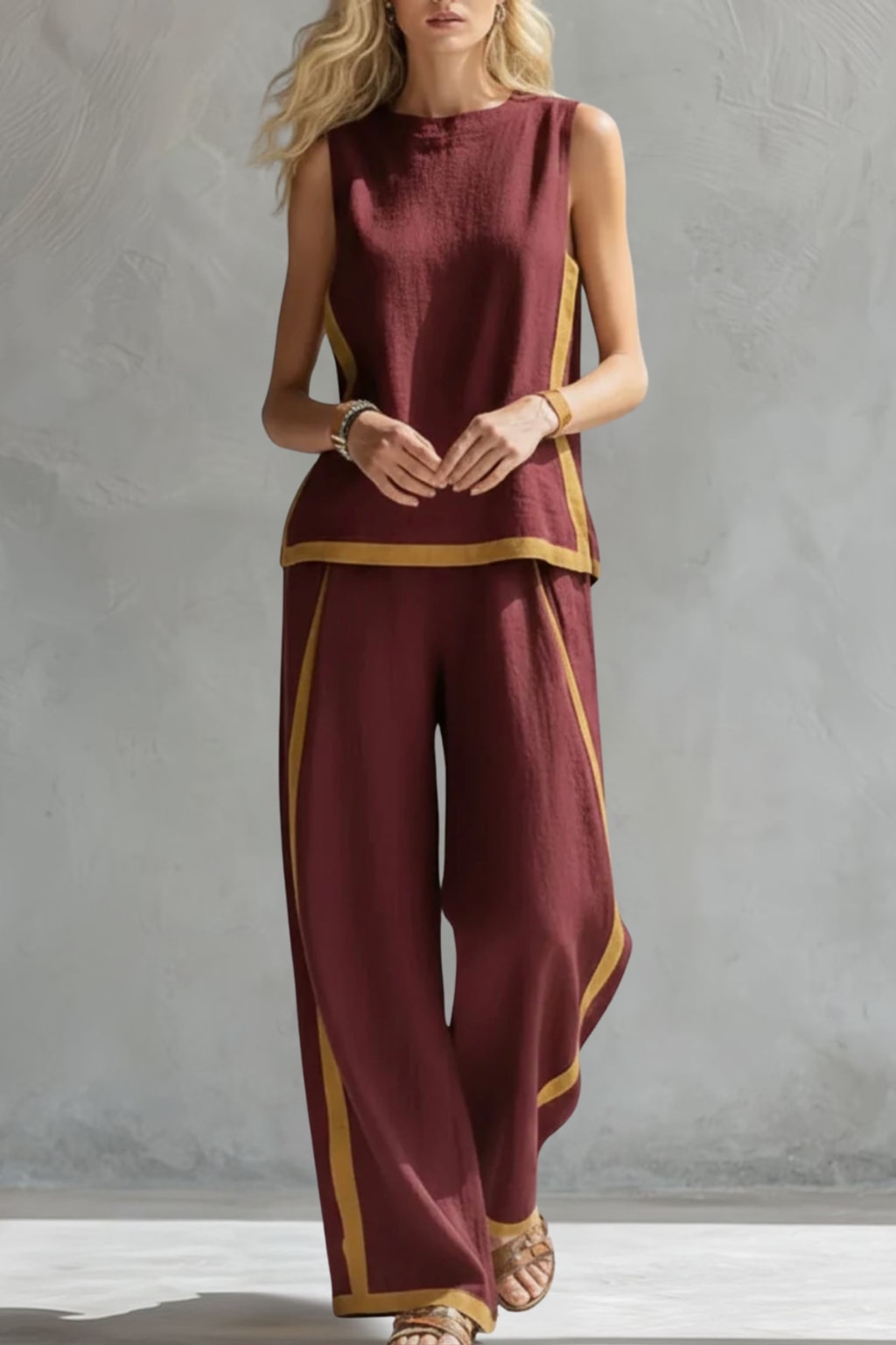 Two-Piece Set With Flowy Fit - 9
