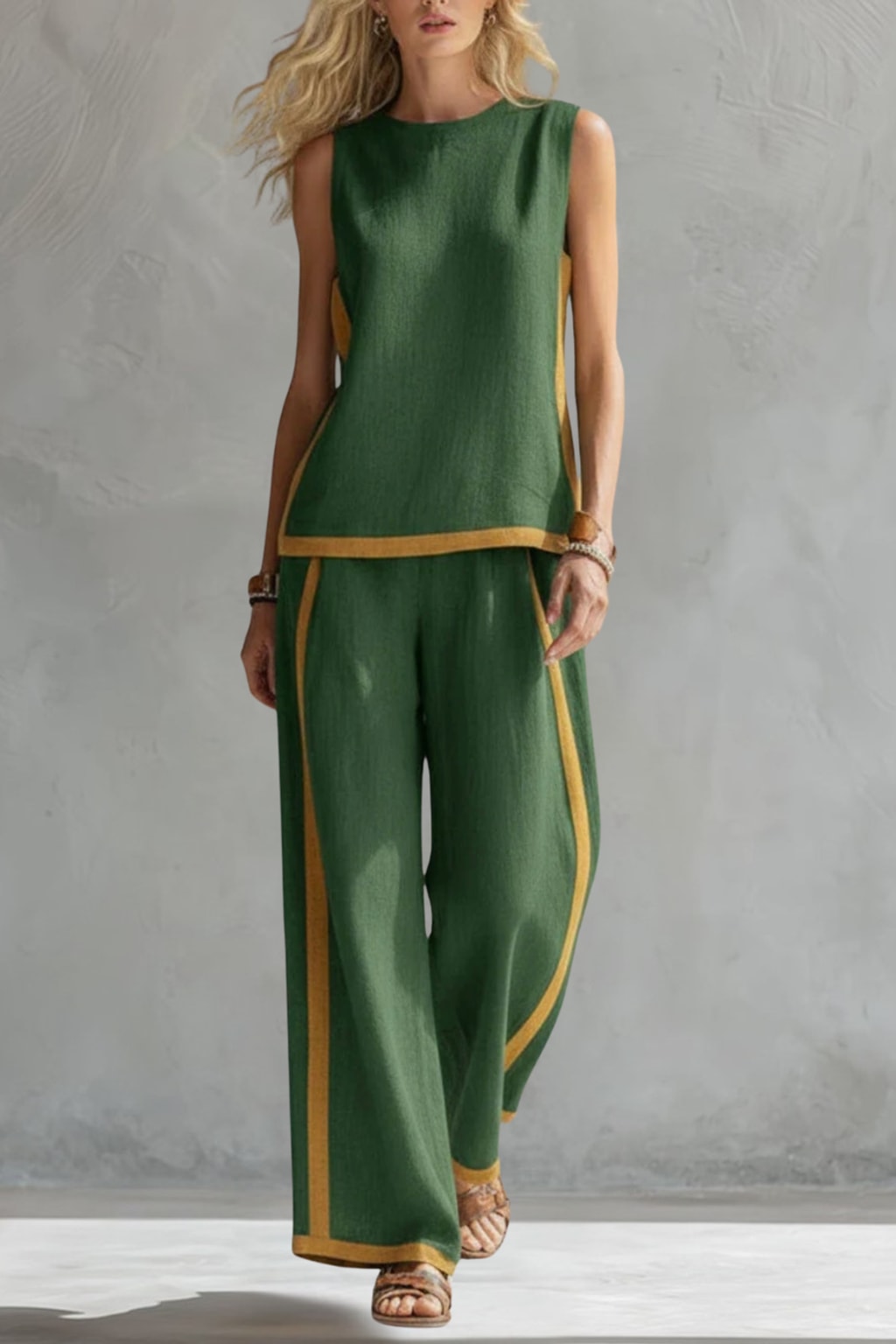 Two-Piece Set With Flowy Fit - 10