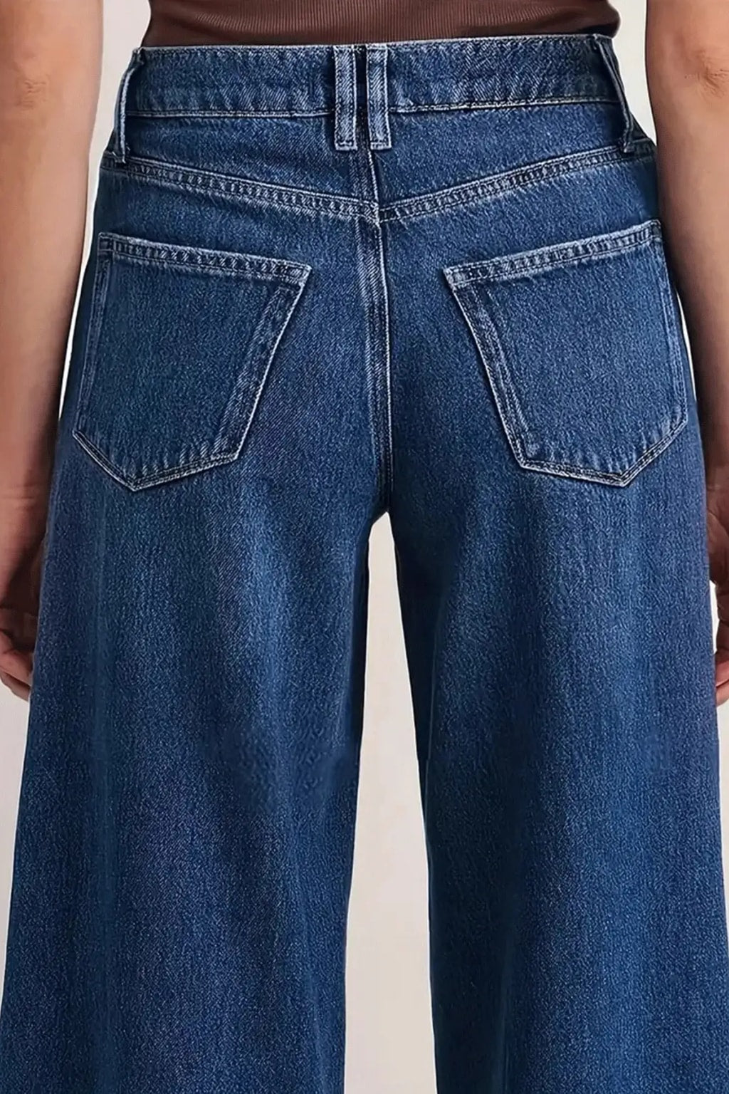 Comfort Denim Wide Leg Jeans - 5
