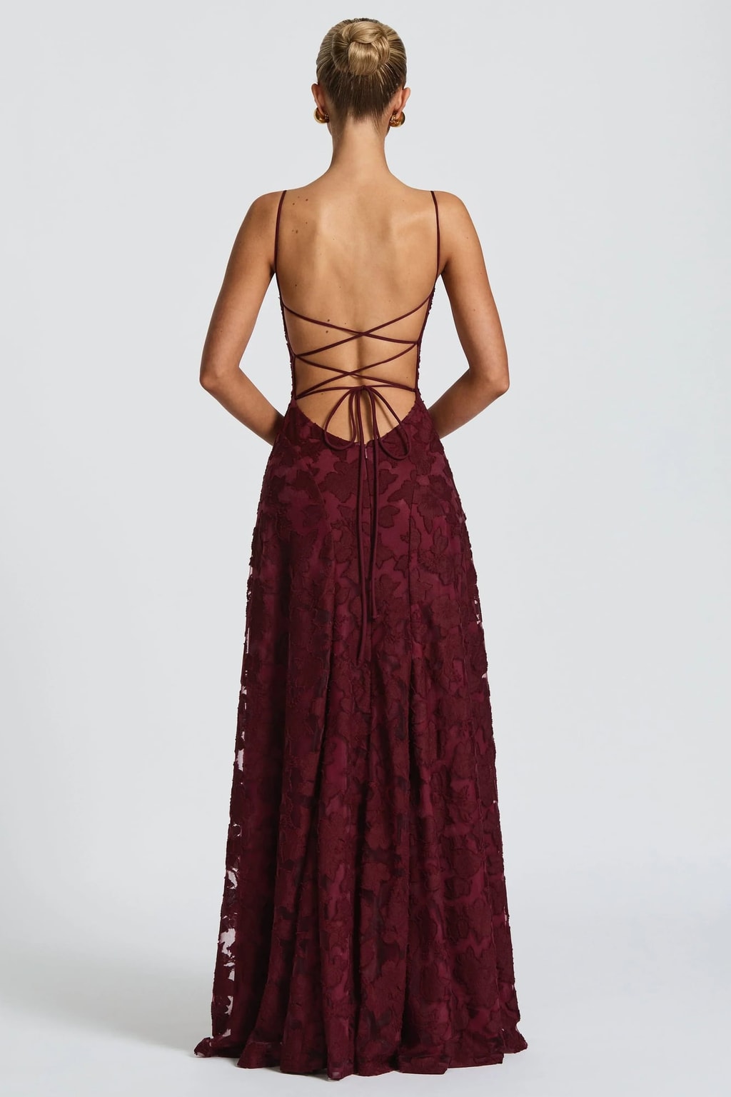 Maxi Dress With Wrap Neckline - 5